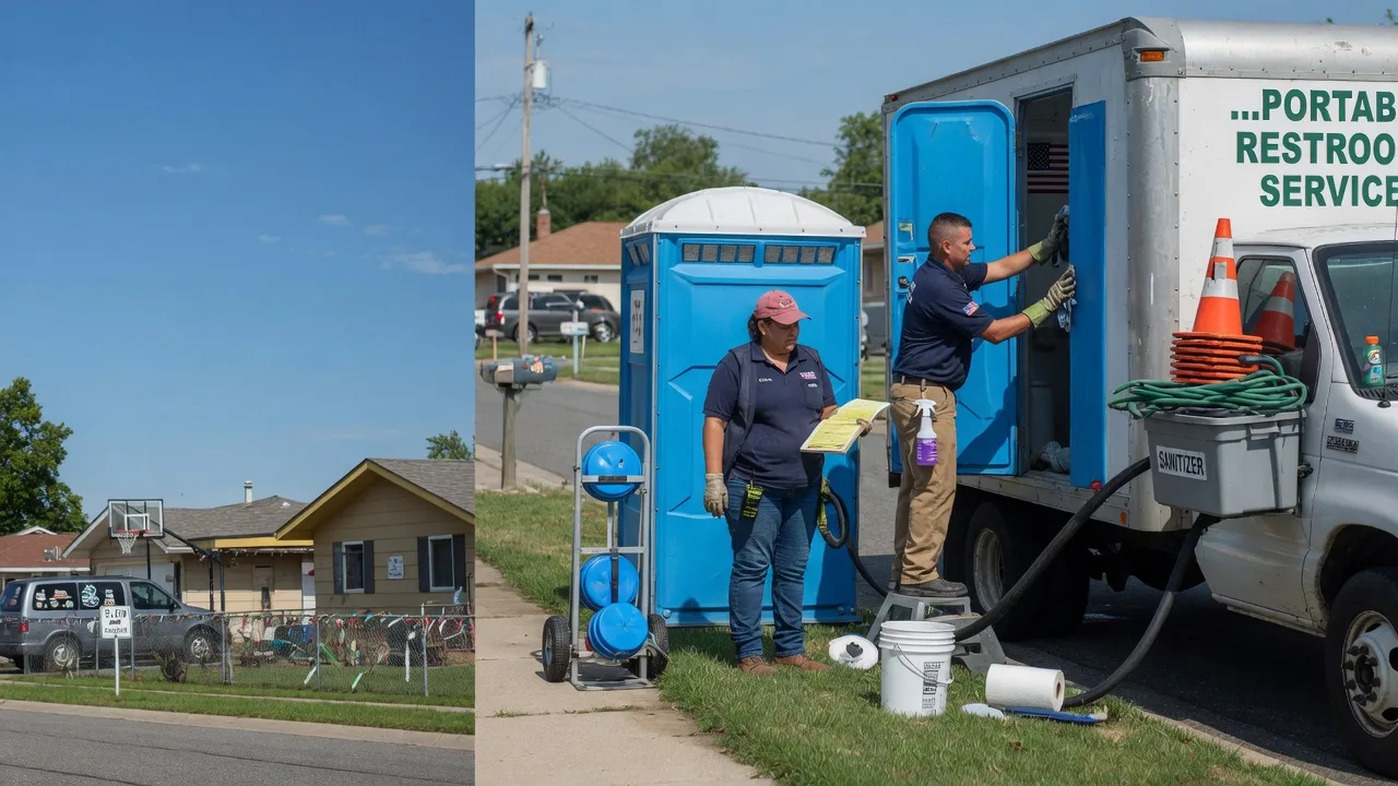 Portable Toilet Rental in Gaston, IN near me